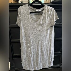 Gap T Shirt Dress Grey Size Medium